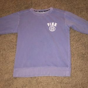 Purple Victoria Secret PINK Crew Neck